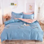 Student Dormitory Three-Piece Duvet Cover, Bed Linen And Bedding - Image 2