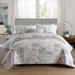Bedspread Pure Cotton Summer Cooling Duvet Airable Cover Bed Three-piece Set - Image 6