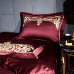Embroidered Chinese cotton quilt cover bedding - Image 2