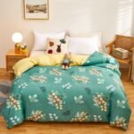 Cotton Duvet Cover One-piece Wholesale Pure Single Double Student Dormitory Bed Sheet Four-piece Set - Image 5