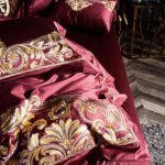 Embroidered Chinese cotton quilt cover bedding - Image 3
