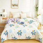 Cotton Duvet Cover One-piece Wholesale Pure Single Double Student Dormitory Bed Sheet Four-piece Set - Image 9