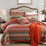 Bedspread Pure Cotton Summer Cooling Duvet Airable Cover Bed Three-piece Set - Image 9