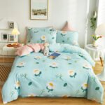 Cotton Duvet Cover One-piece Wholesale Pure Single Double Student Dormitory Bed Sheet Four-piece Set - Image 10