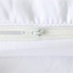 Three-piece Set Of Black And White Printed Bed Linen And Duvet Cover - Image 3