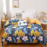 Cotton Duvet Cover One-piece Wholesale Pure Single Double Student Dormitory Bed Sheet Four-piece Set - Image 3