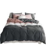 Cotton Washed Cotton Four-piece Cotton Double Bed Single Quilt Cover Sheet - Image 2