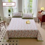 Cotton Floral Quilt Cover Pillowcase Suit - Image 9