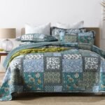 Bedspread Pure Cotton Summer Cooling Duvet Airable Cover Bed Three-piece Set - Image 7